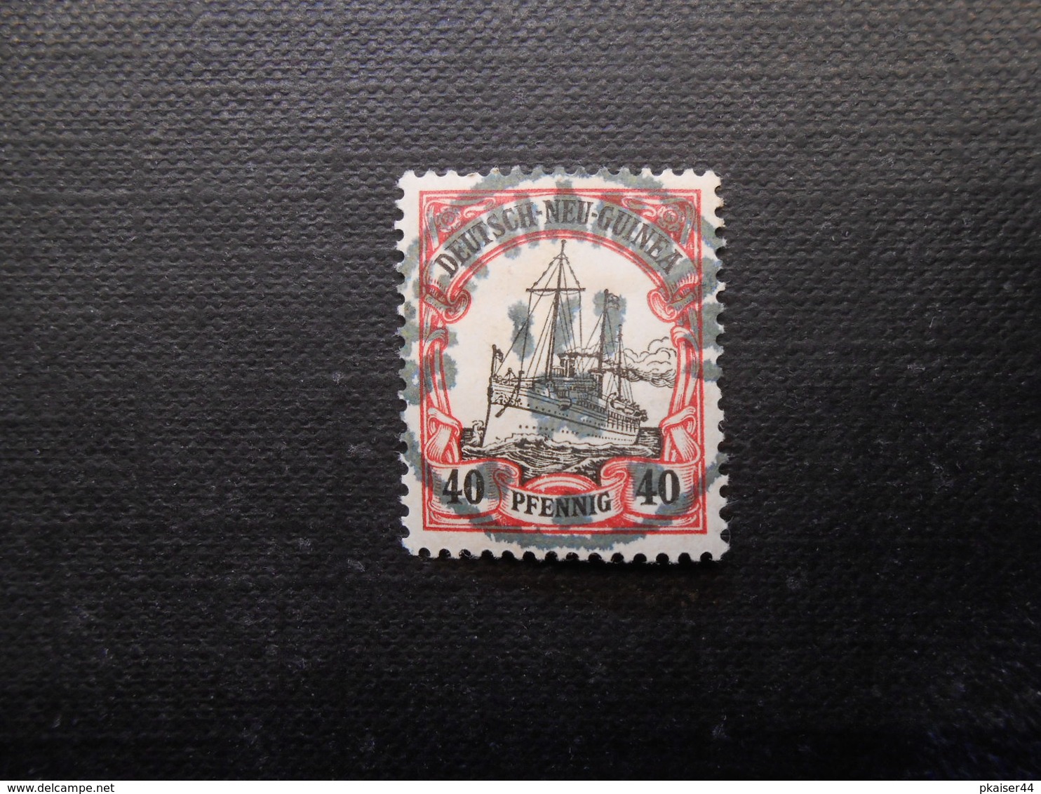 DR Mi 13  40/Pf - Deutsche Kolonien (Neuguinea) 1900 - Stempel Falsch - German New Guinea