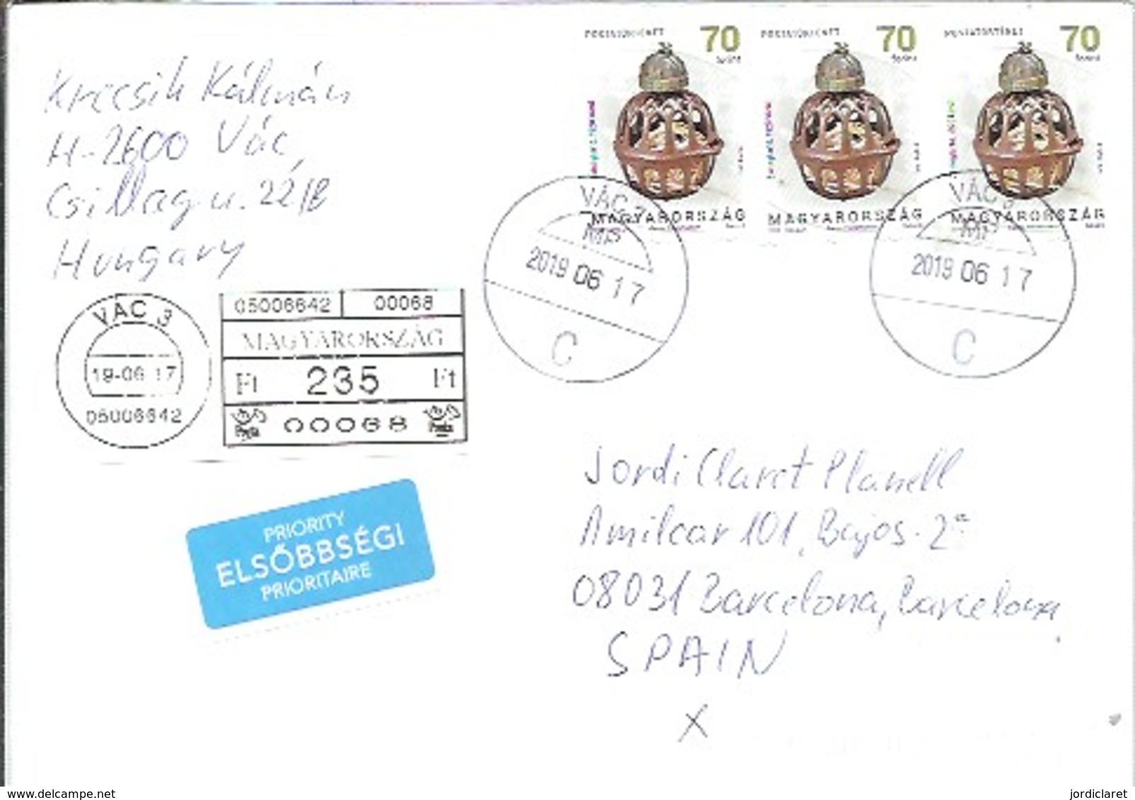 LETTER  REGISTERED  2006 - Covers & Documents