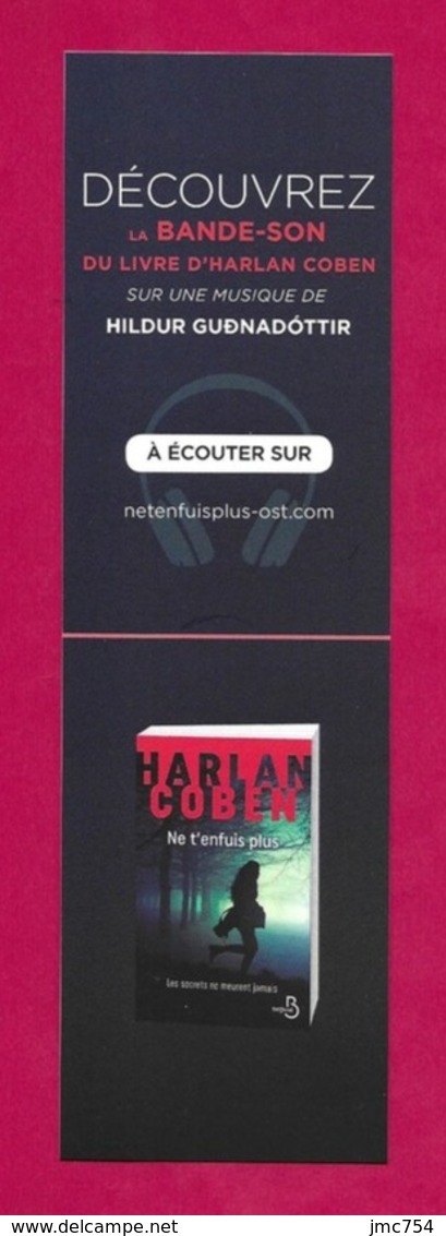 Marque Page.   Harlan Coben.   Editions Belfond.    Bookmark. - Bladwijzers