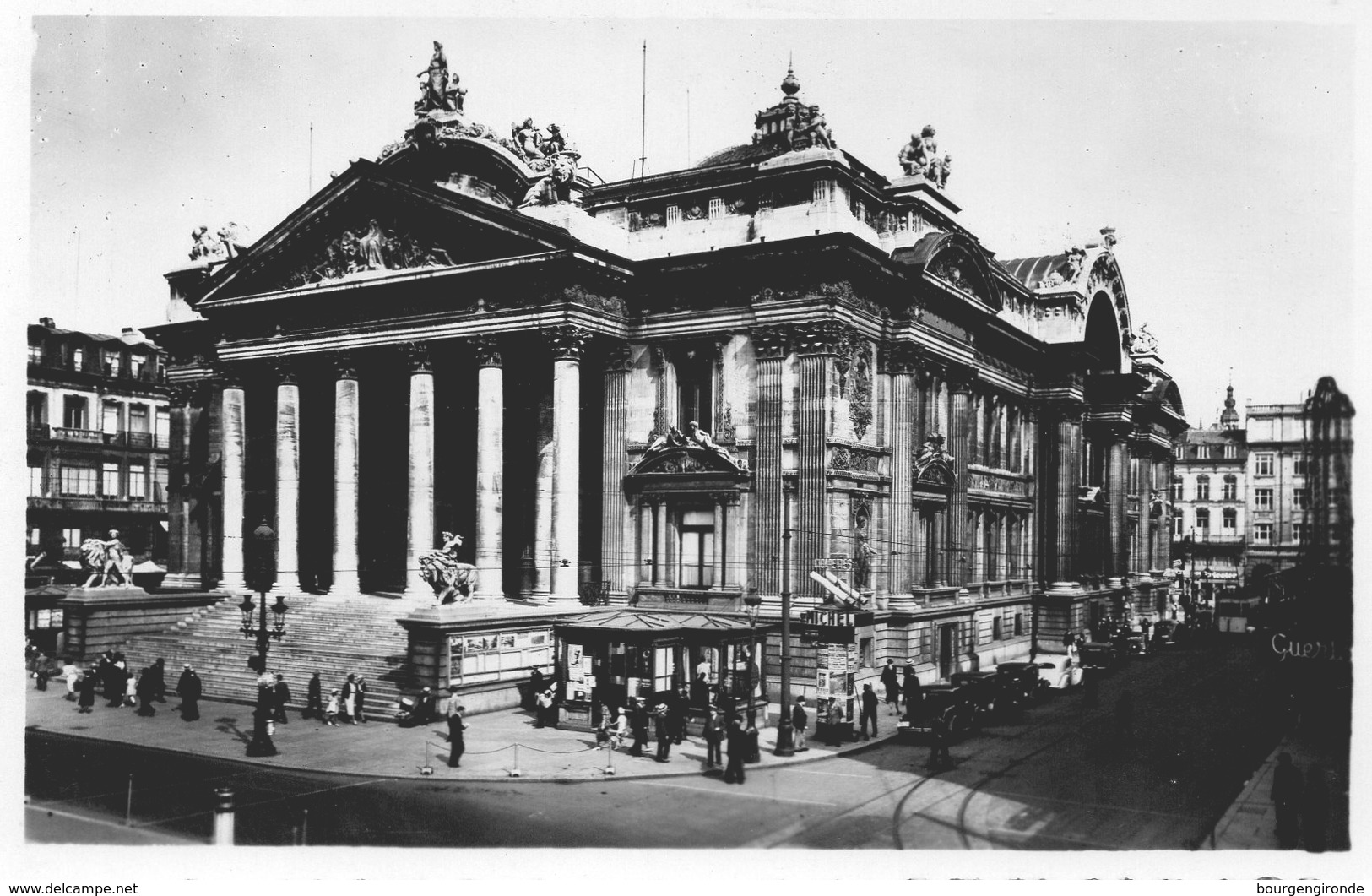 BRUXELLES Bourse - Monumenti, Edifici