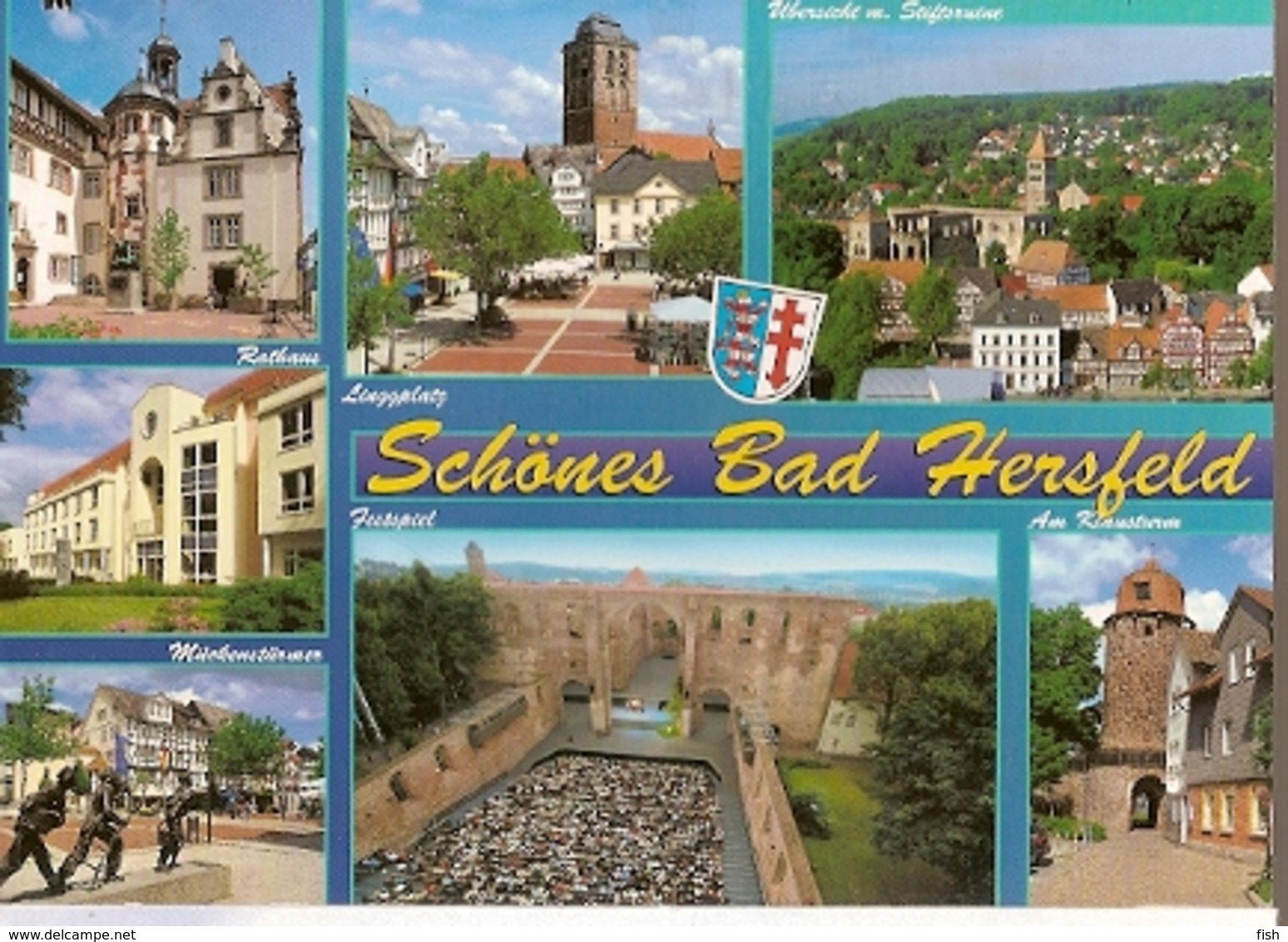 Germany & Circulated,  Schones Bad Hersfeld, Fulda  To Mucke 2012 (7668) - Bad Hersfeld