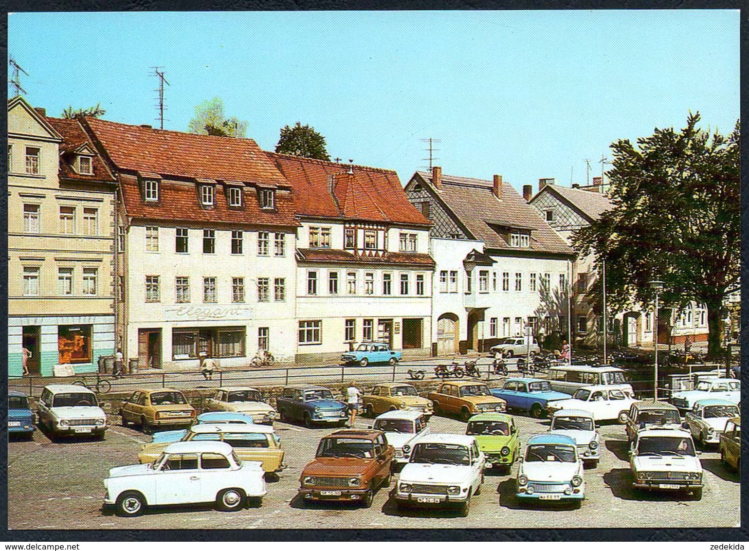 D0193 - TOP Stadtroda Auto Fahrzeug Kennzeichen Trabant Wartburg - Bild Und Heimat Reichenbach - Stadtroda