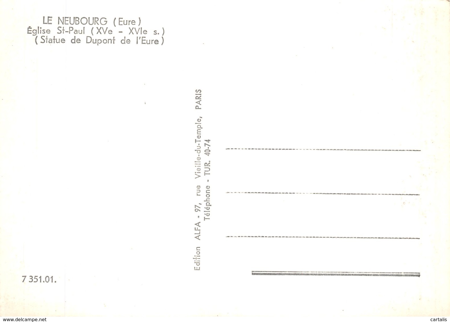 27-LE NEUBOURG-N° 4405-D/0193 - Le Neubourg