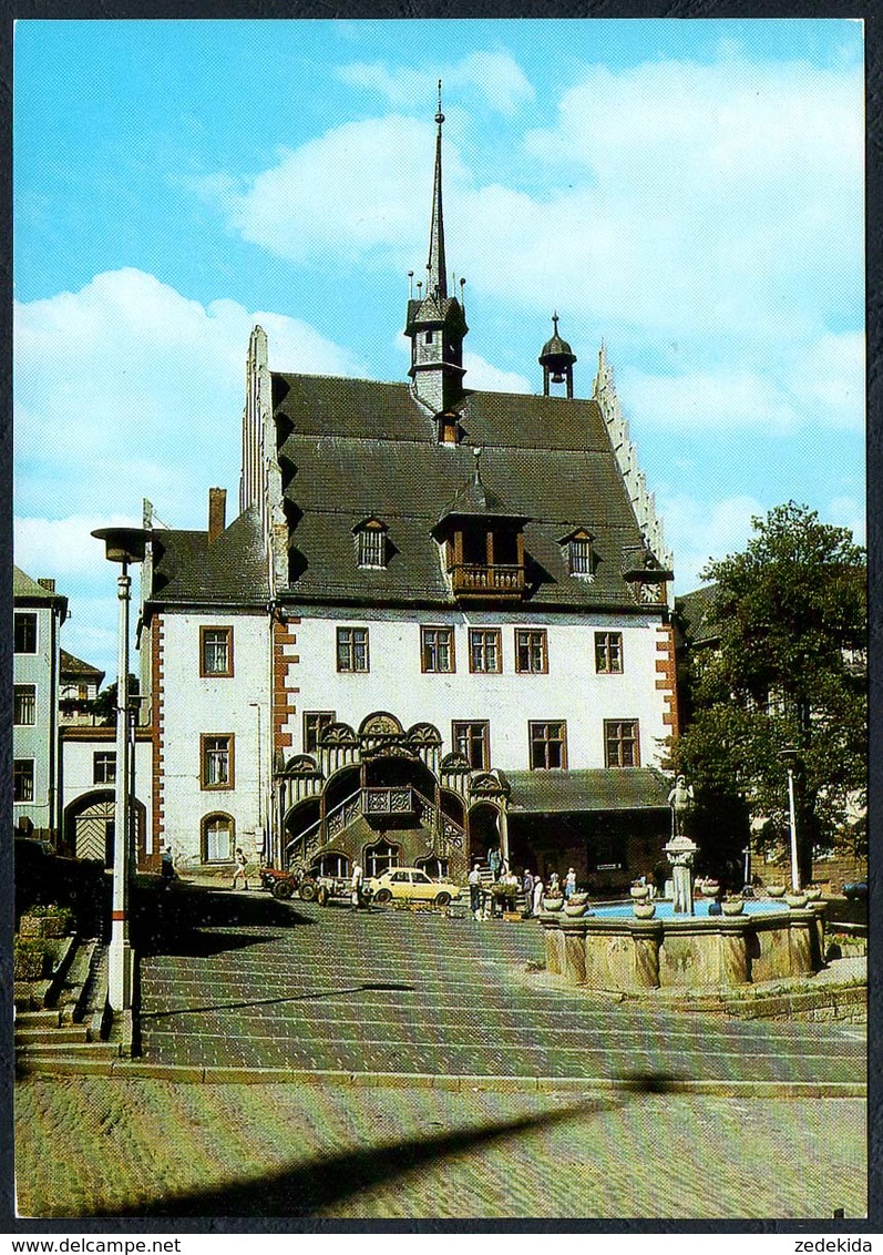 D0195 - TOP Rößneck Rathaus - Bild Und Heimat Reichenbach - Pössneck