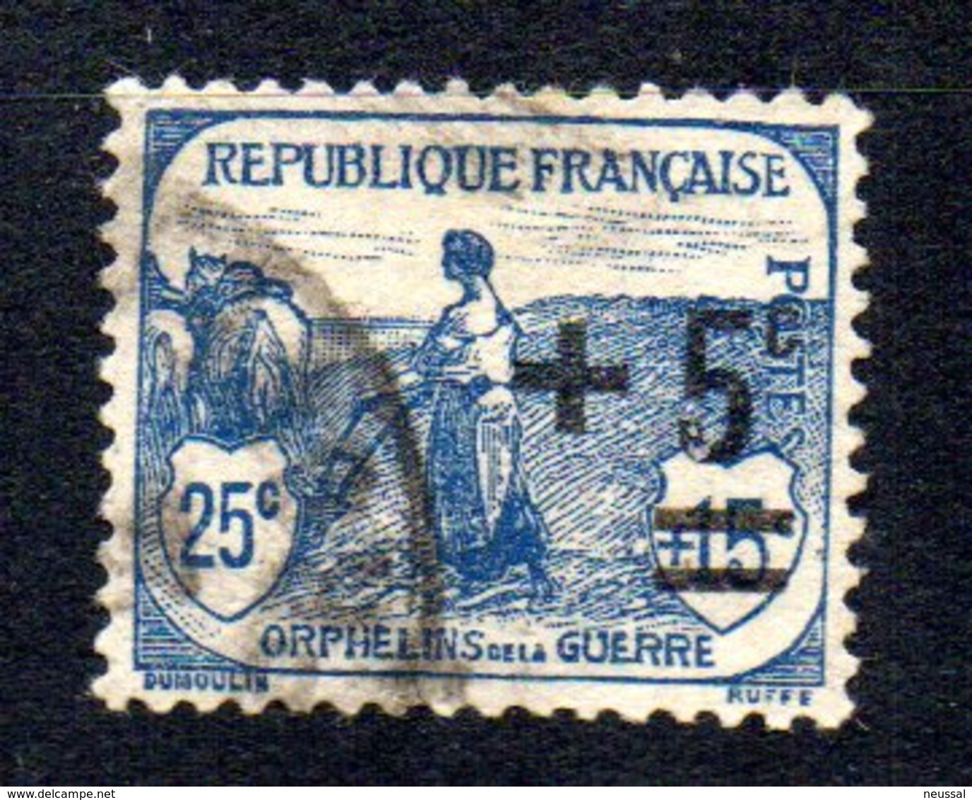 Sello Nº 165 Francia - Usados