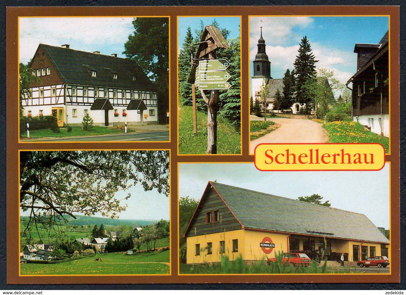 D0218 - TOP Schellerhau Einkaufszentrum - Bild Und Heimat Reichenbach - Schellerhau