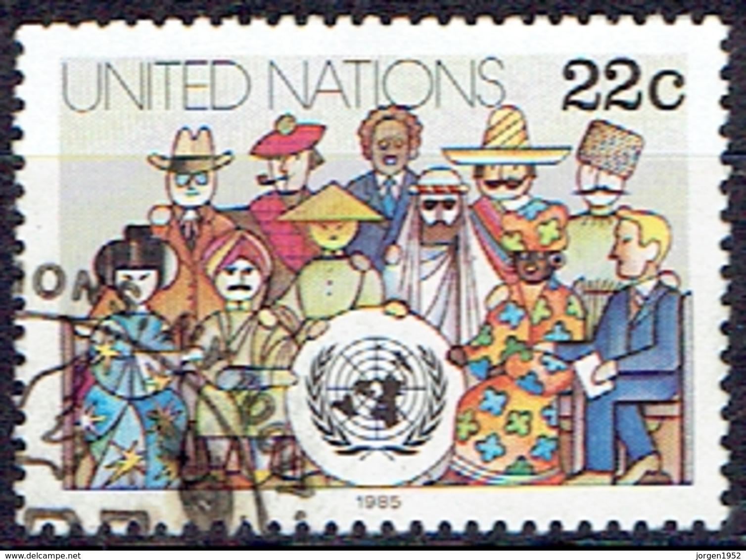 UNITED NATIONS # FROM 1985 STAMPWORLD 468 - Gebruikt