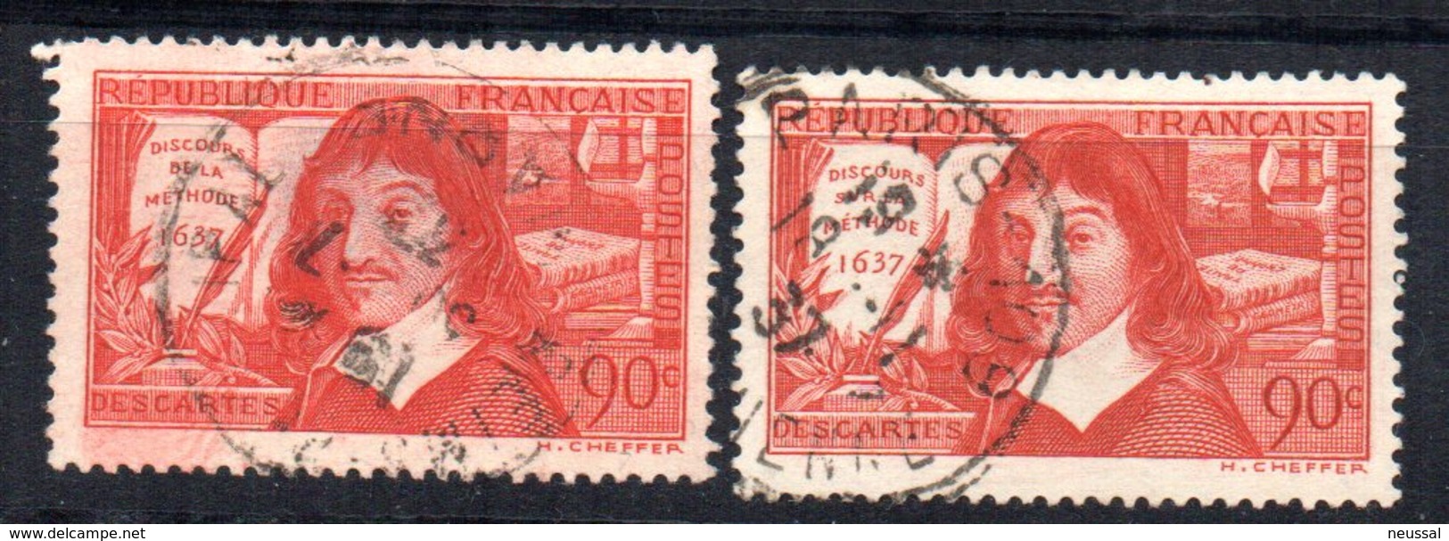 Serie Nº 341/2  Francia - Used Stamps