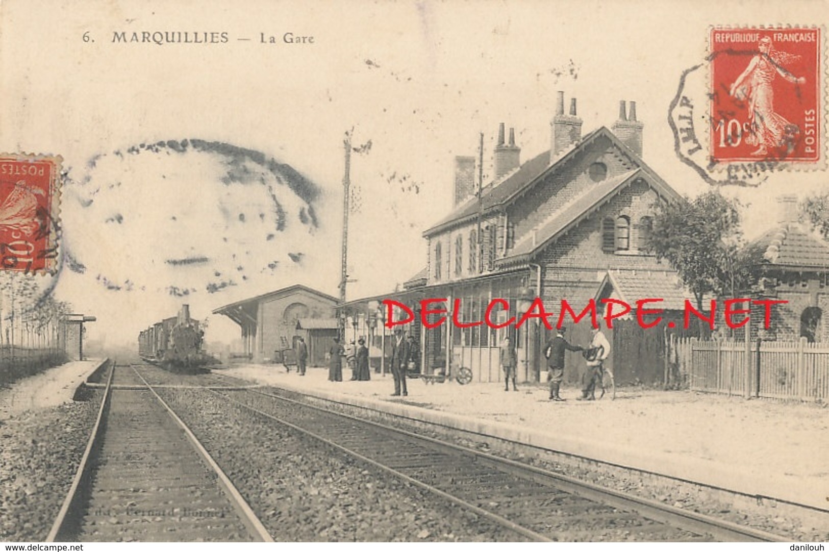 59 // MARQUILLES    La Gare    6 - Autres & Non Classés