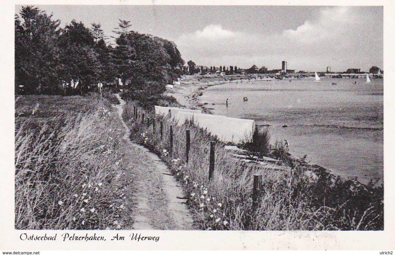 AK Ostseebad Pelzerhaken - Am Uferweg (45441) - Neustadt (Holstein)