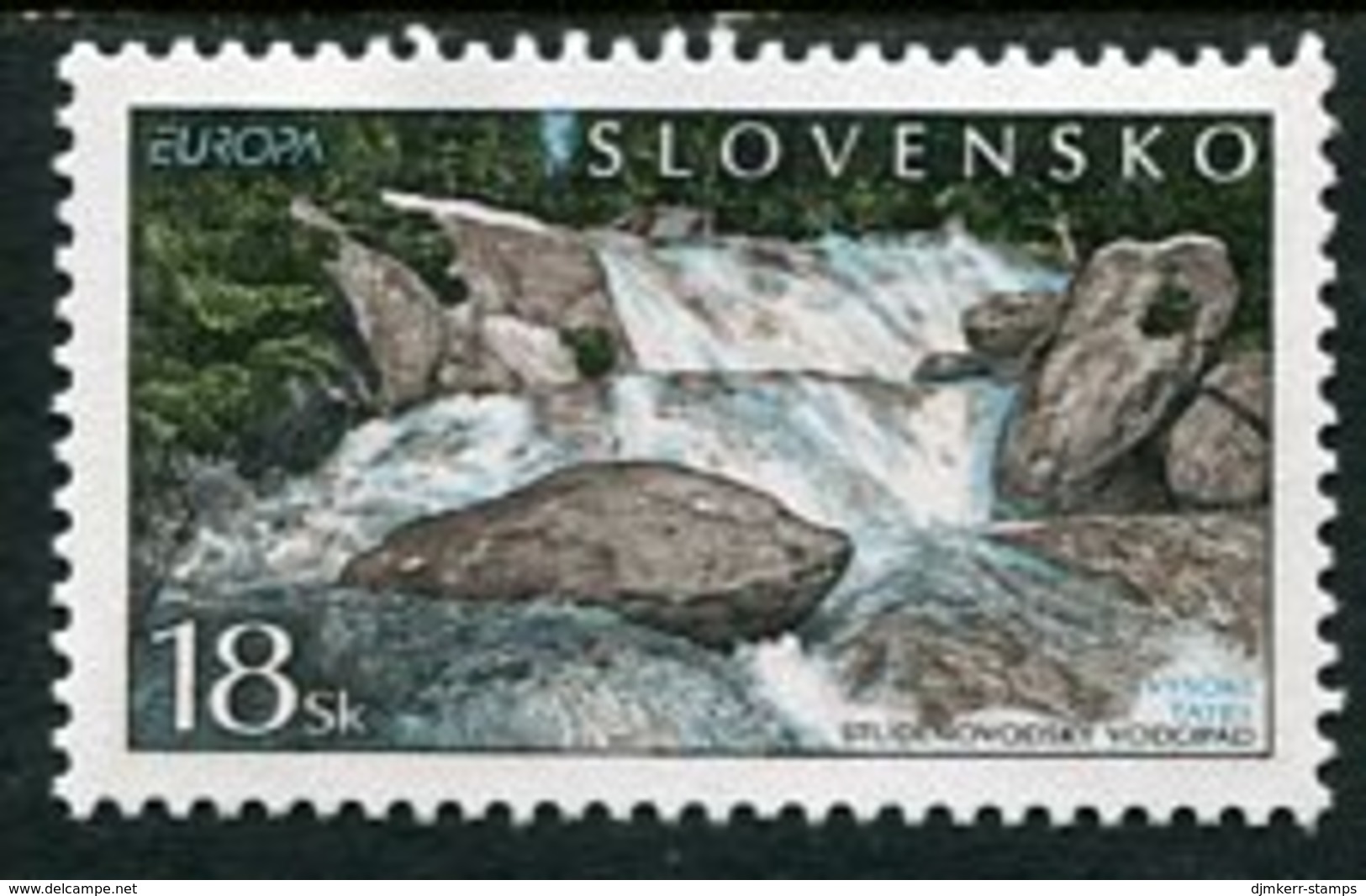 SLOVAKIA 2001 Europa: Water Resources MNH / **.  Michel 394 - Neufs