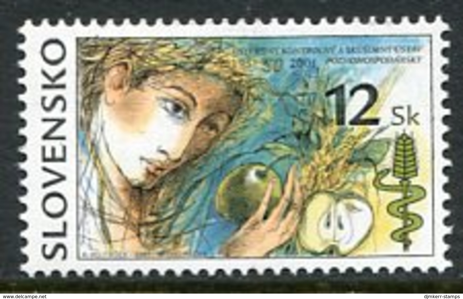 SLOVAKIA 2001 Agricultural Institute MNH / **.  Michel 390 - Nuevos
