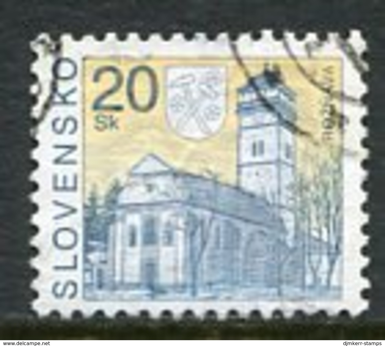 SLOVAKIA 2000 Definitive: Towns 20 Sk. Used   Michel 373 - Used Stamps