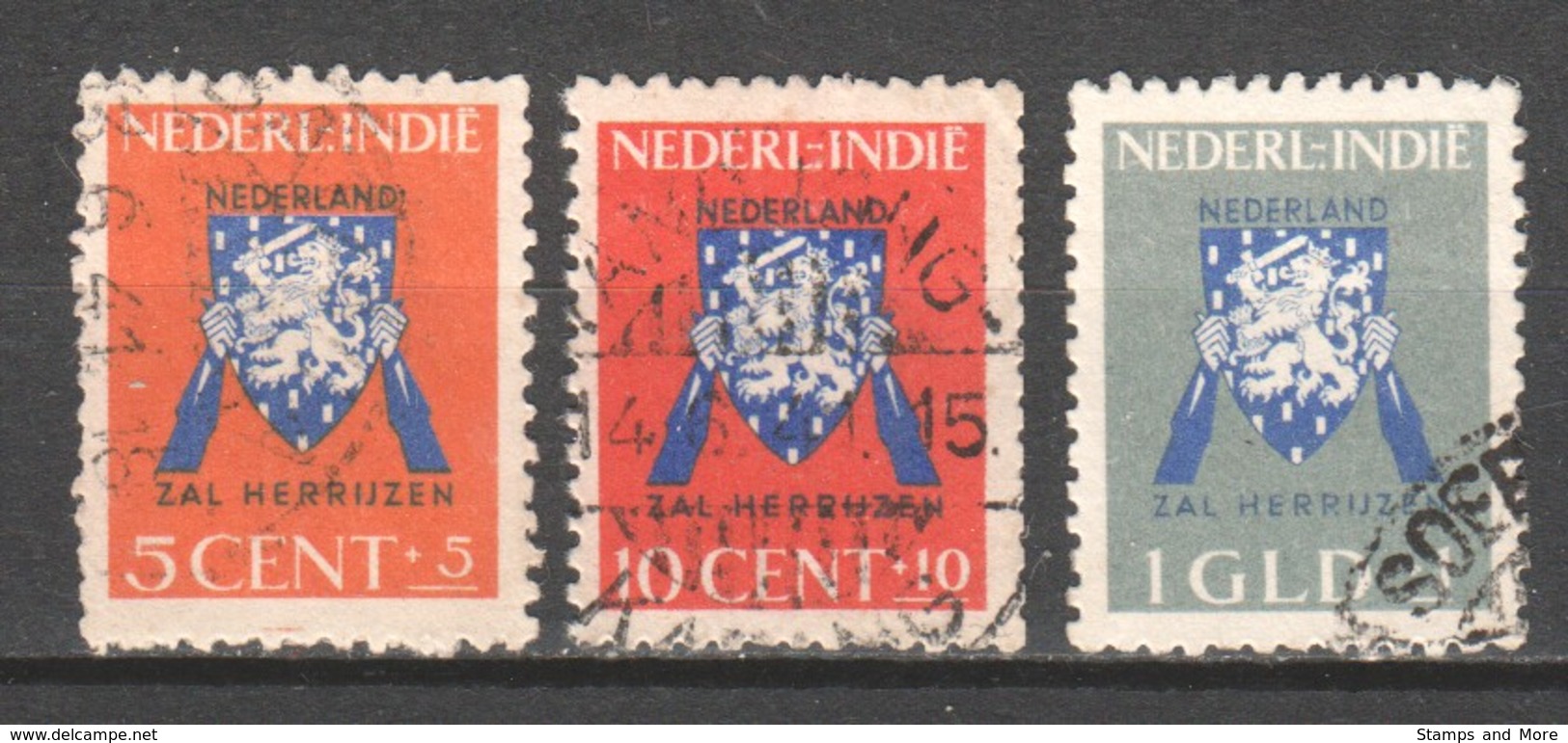 Netherlands Indies 1941 NVPH 290-292 Canceled - Niederländisch-Indien