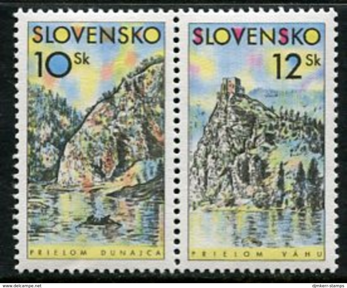 SLOVAKIA 2000 River Gorges  MNH / **  Michel 359-60 - Neufs