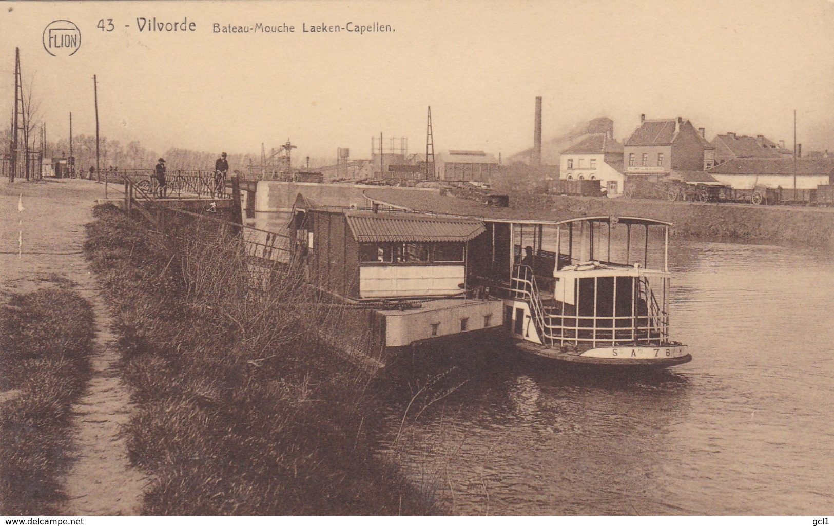 Vilvoorde - Bateau-Mouche  Laeken Capellen - Vilvoorde