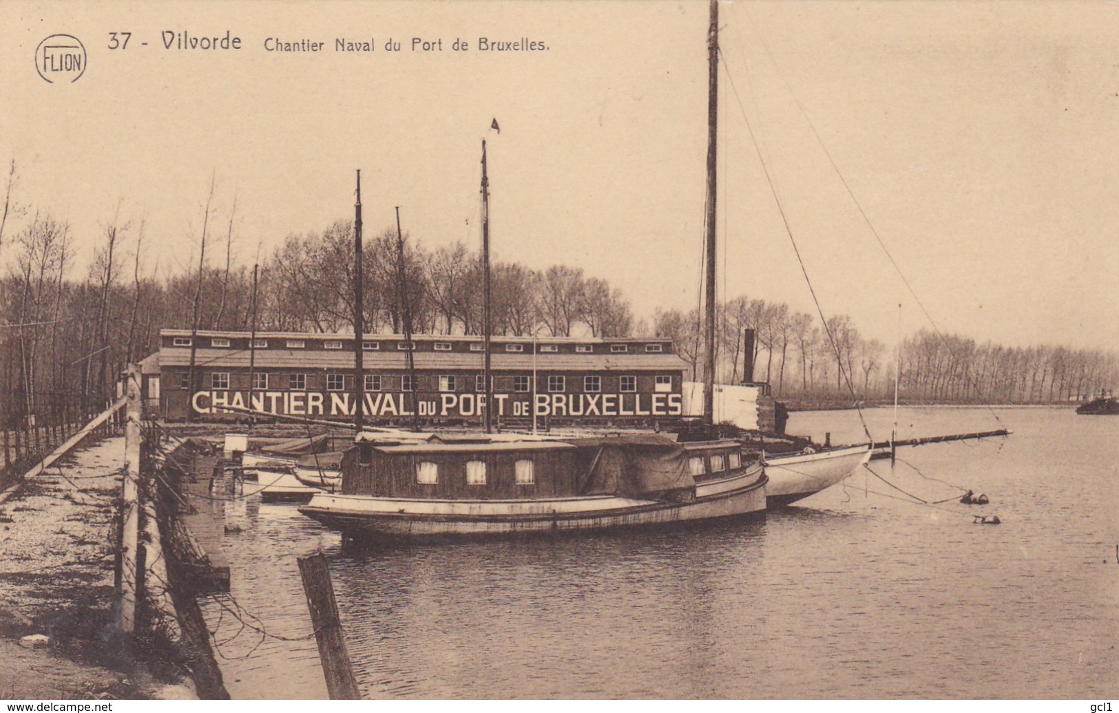 Vilvoorde - Chantier Naval Du Port De Bruxelles - Vilvoorde