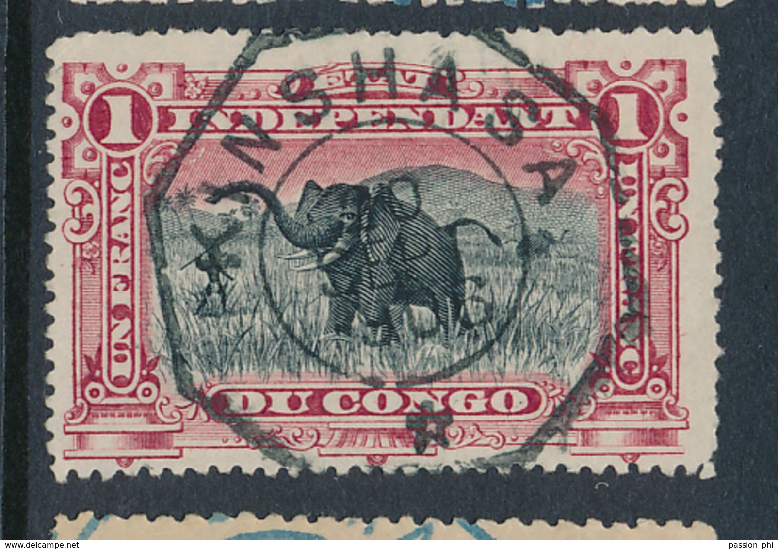 BELGIAN CONGO COB 26 USED KINSHASA ONE STAR - Gebruikt