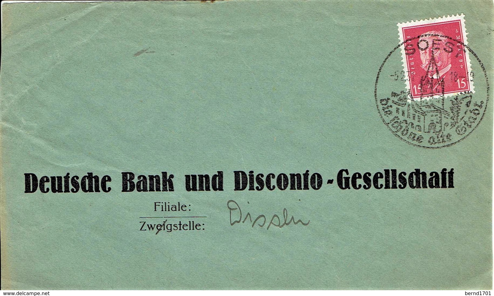 Deutsches Reich - Briefausschnitt / Cover Cut (A1008) - Briefe U. Dokumente