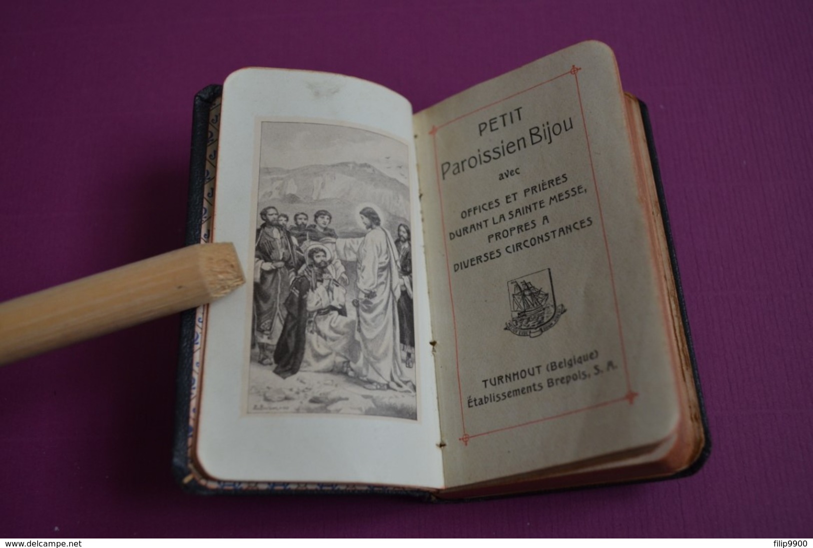 Petit Paroissien Bijou - Gebedenboekje - Turnhout 1914 - Religion &  Esoterik