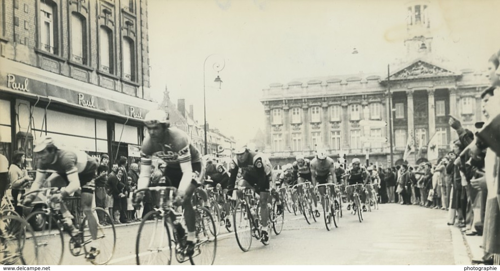 Photo 3e Etape Du Tour De France 1978 Passage à Cambrai Cyclisme - Sporten