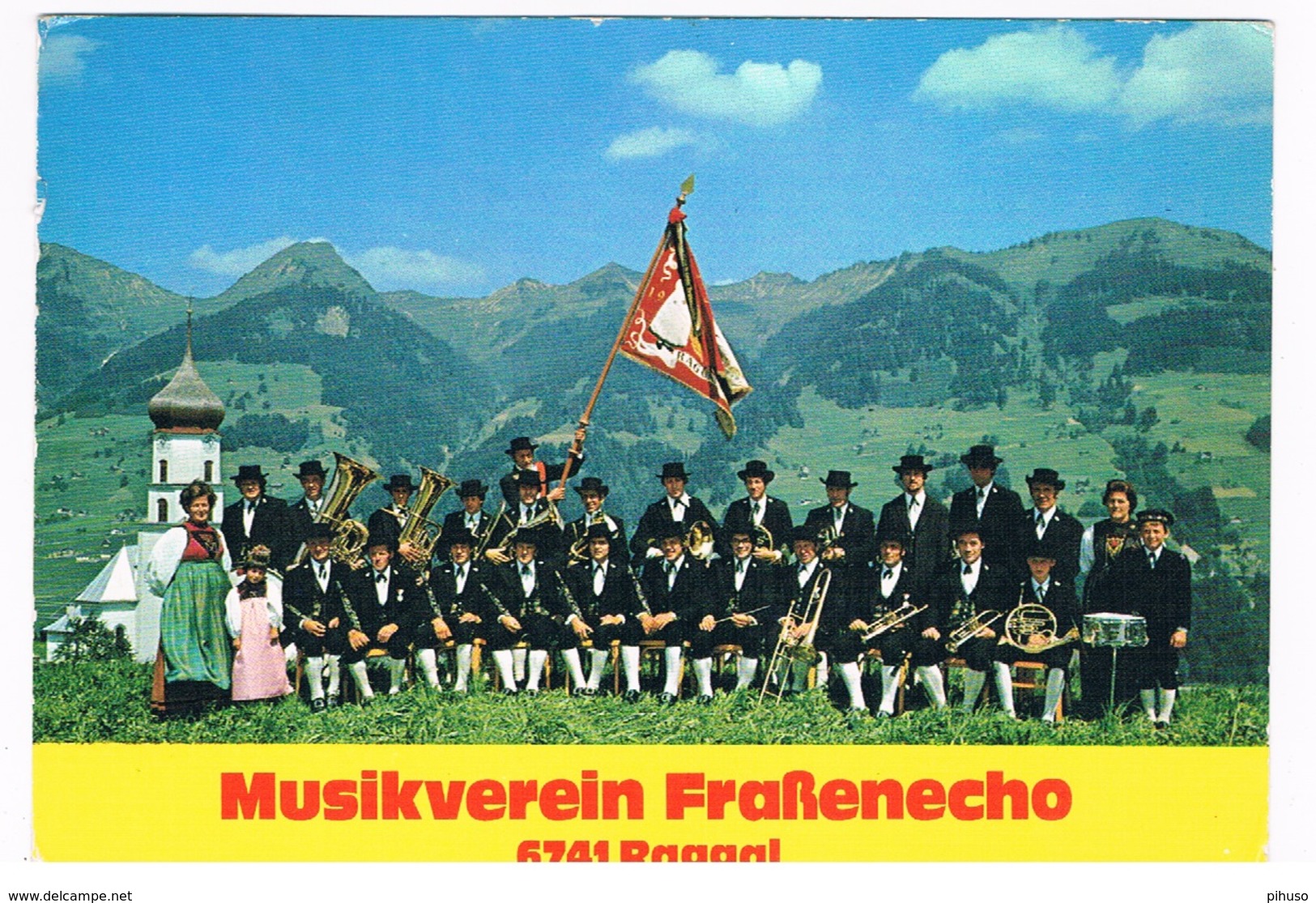 A-4121   RAGGAL : Musikverein Frassenecho - Bludenz