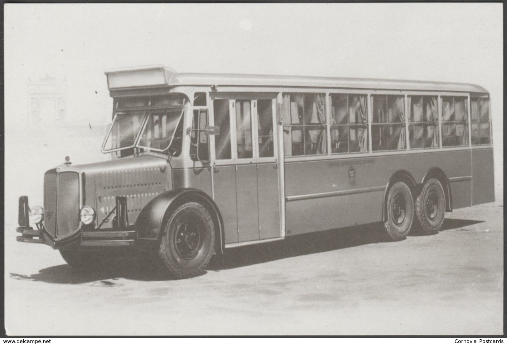 Alfa Romeo 110 A Autobus - Bus Story Postcard - Buses & Coaches