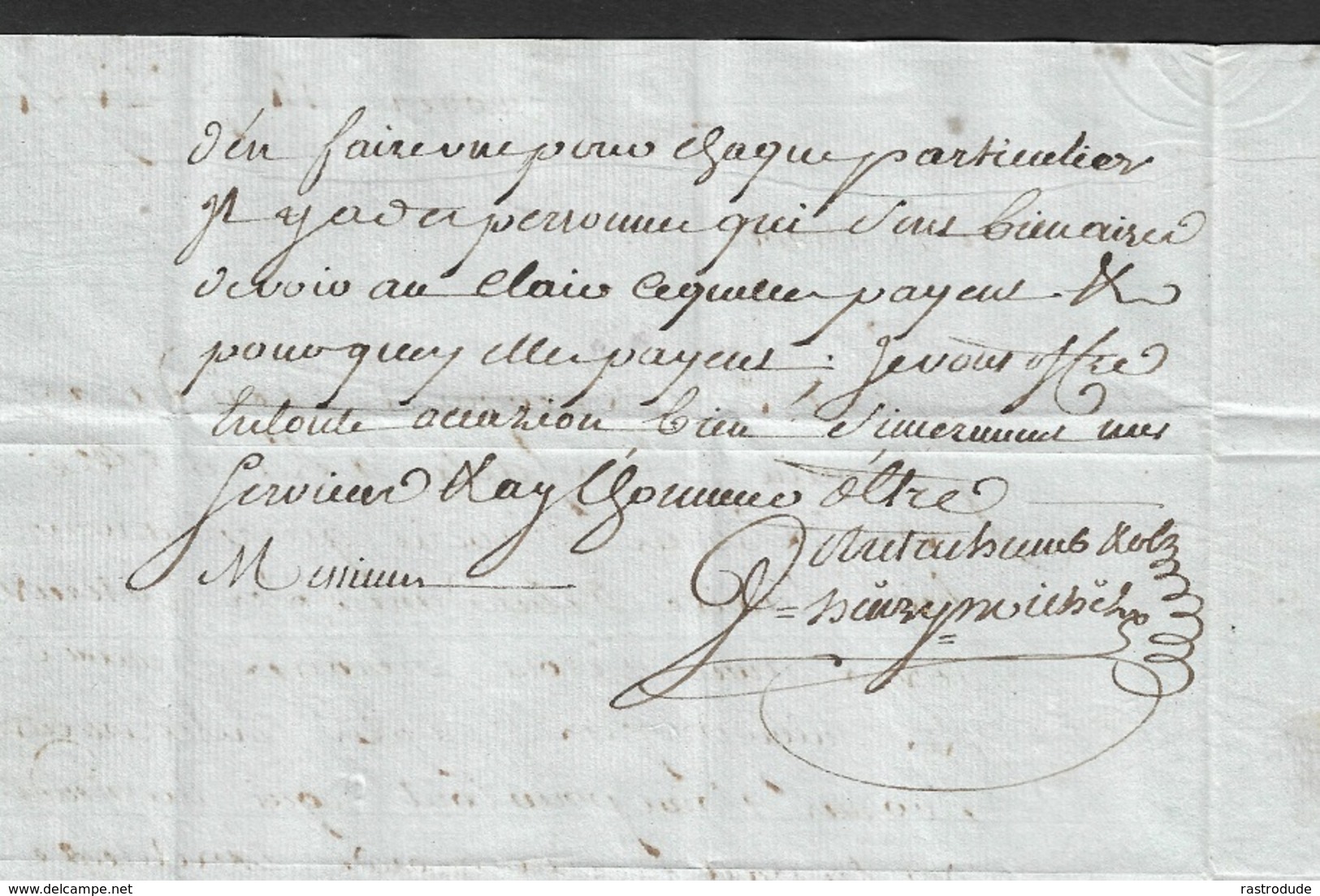 1784 LAC - LIMOGES 33mm A MONTAUBAN - 1701-1800: Précurseurs XVIII