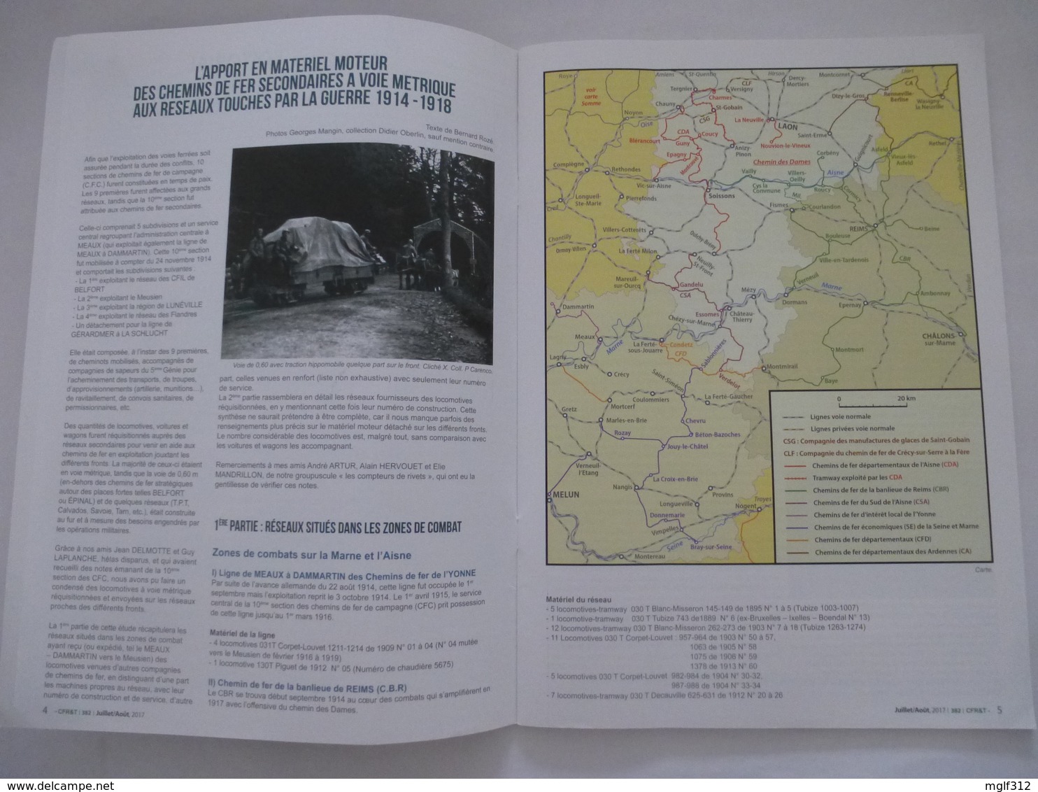 REVUE Chemins De Fer Régionaux Et TRAMWAYS: N°382 Juil 2017-Chemin De Fer Historique De La Voie Sacrée + Autres Sujets. - Chemin De Fer & Tramway