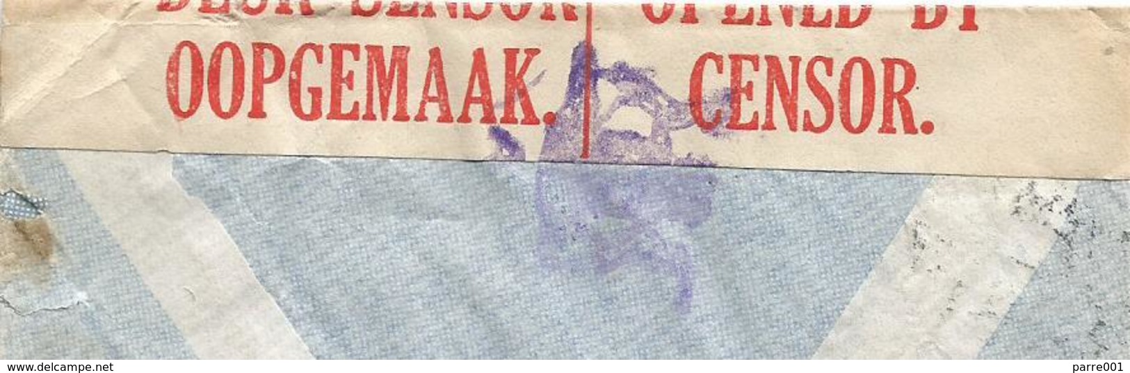 Switzerland 1945 Oberdormach South Africa Censor Censored Letter A OAT Cover To Karibib SWA Namibia - Brieven En Documenten