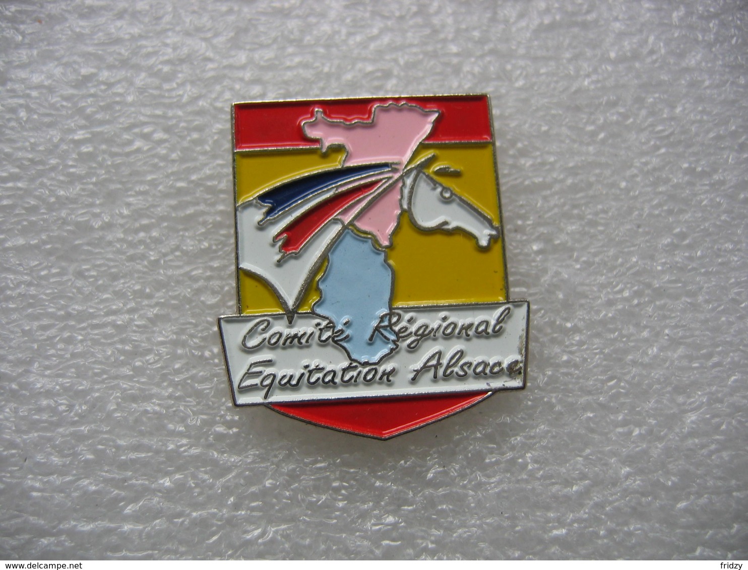 Pin's Du Comité Régional D'Equitation D'Alsace - Associations