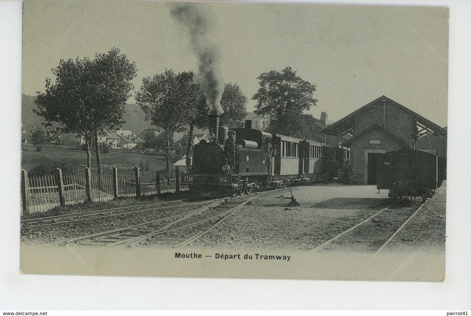 MOUTHE - Départ Du Tramway - Mouthe