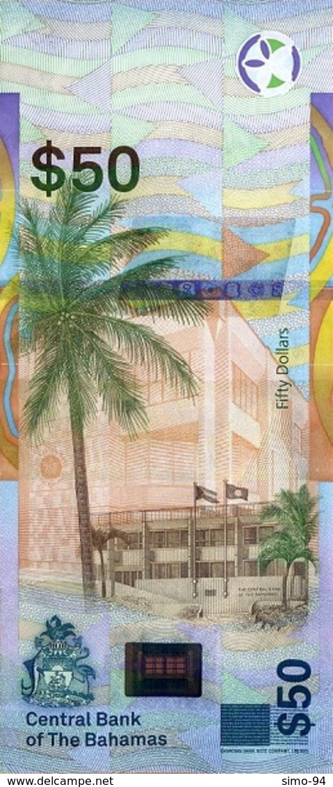 Bahamas P.new 50 Dollars 2019 Unc - Bahamas