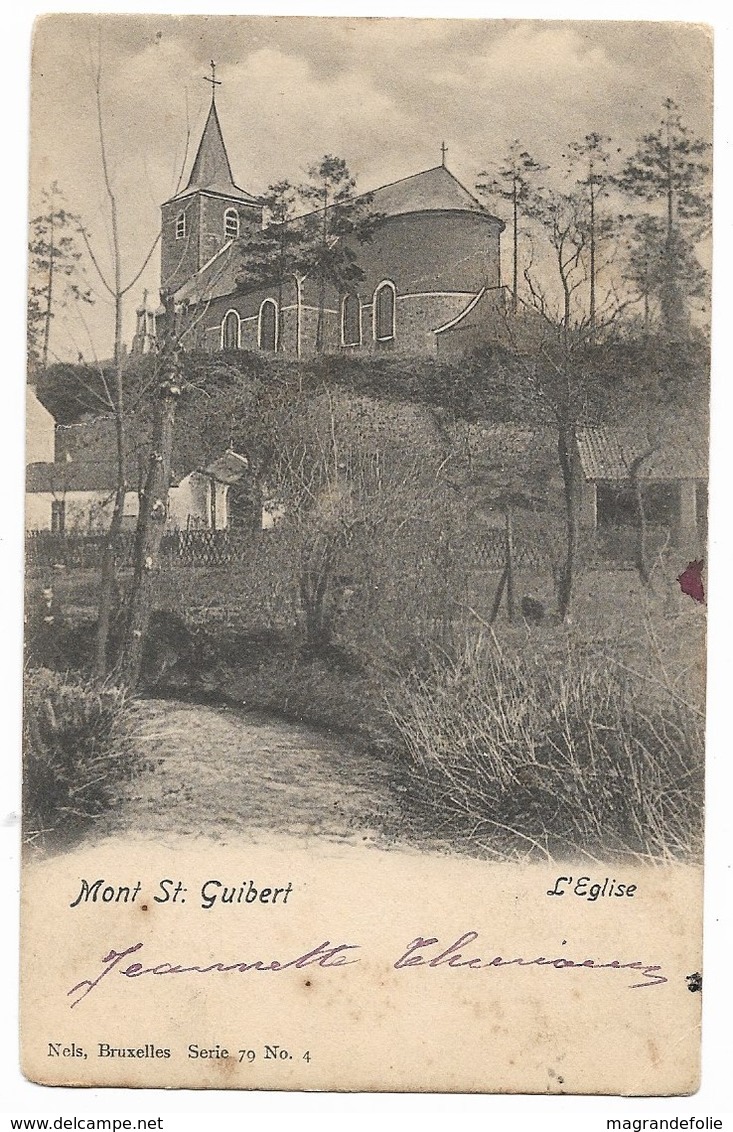 CPA PK  MONT ST GUIBERT  L'EGLISE - Altri & Non Classificati