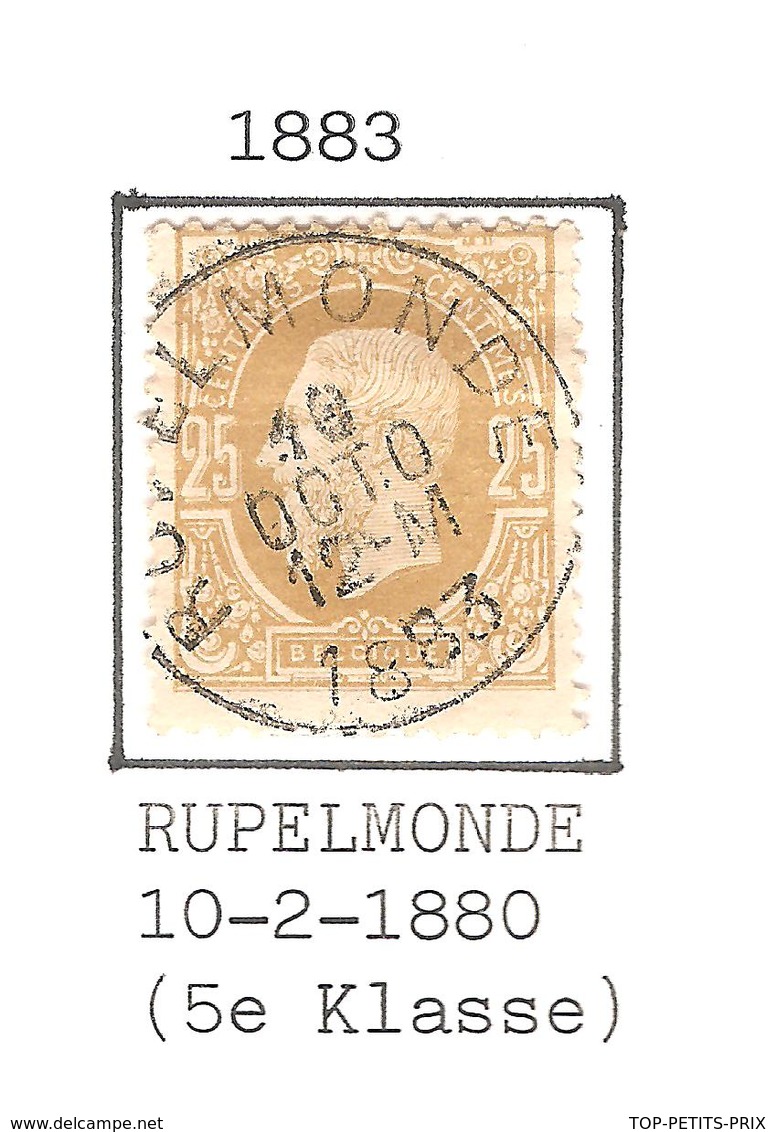 REF67/ TP 32 C.Rupelmonde 10/10/1883 - 1869-1883 Léopold II