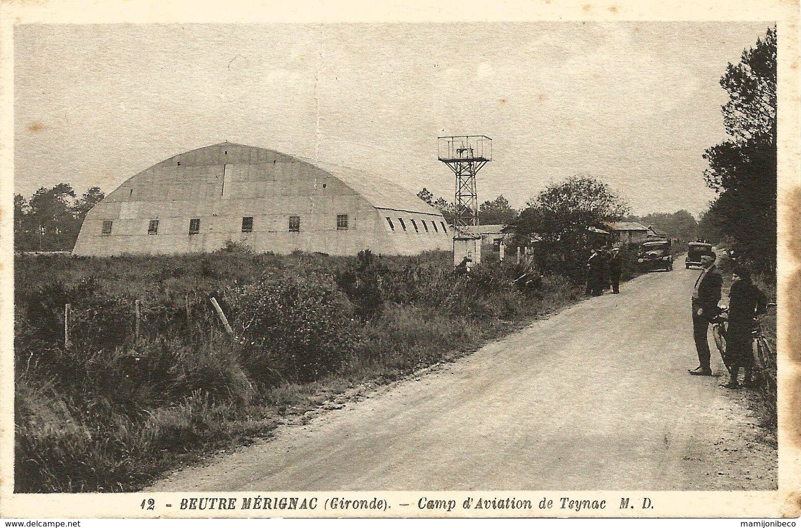 BEUTRE MERIGNAC Camp D'aviation De Teynac - Aerodromes