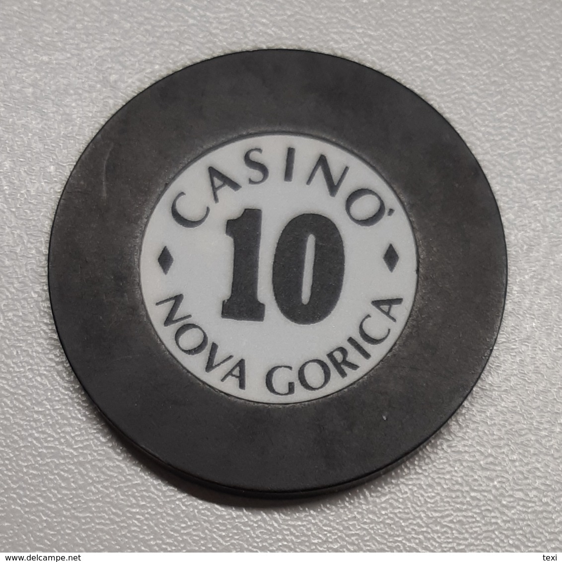 TOKEN JETON SLOVENIA  CASINO Nova Gorica 10 - Casino