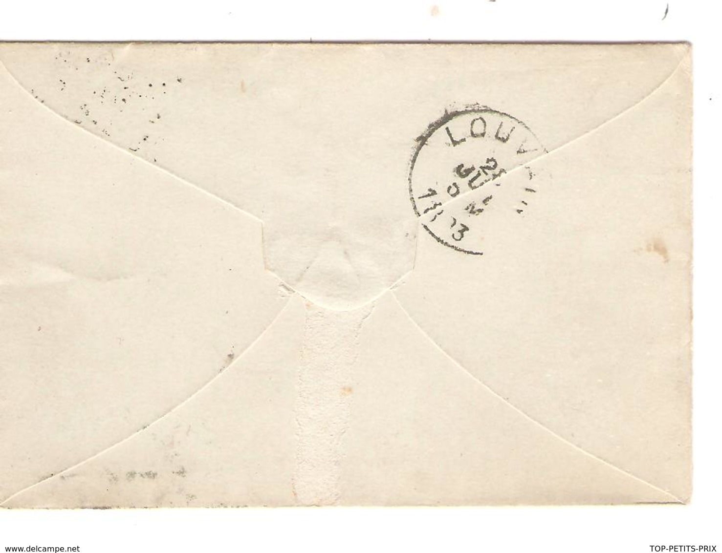 REF69/ Enveloppe Lettre - Omslagbrief 1 C.Audenarde (Oudenarde ) 24/JUIL/4-S/1893 > Louvain (Leuven) C.d'arrivée - Enveloppes-lettres