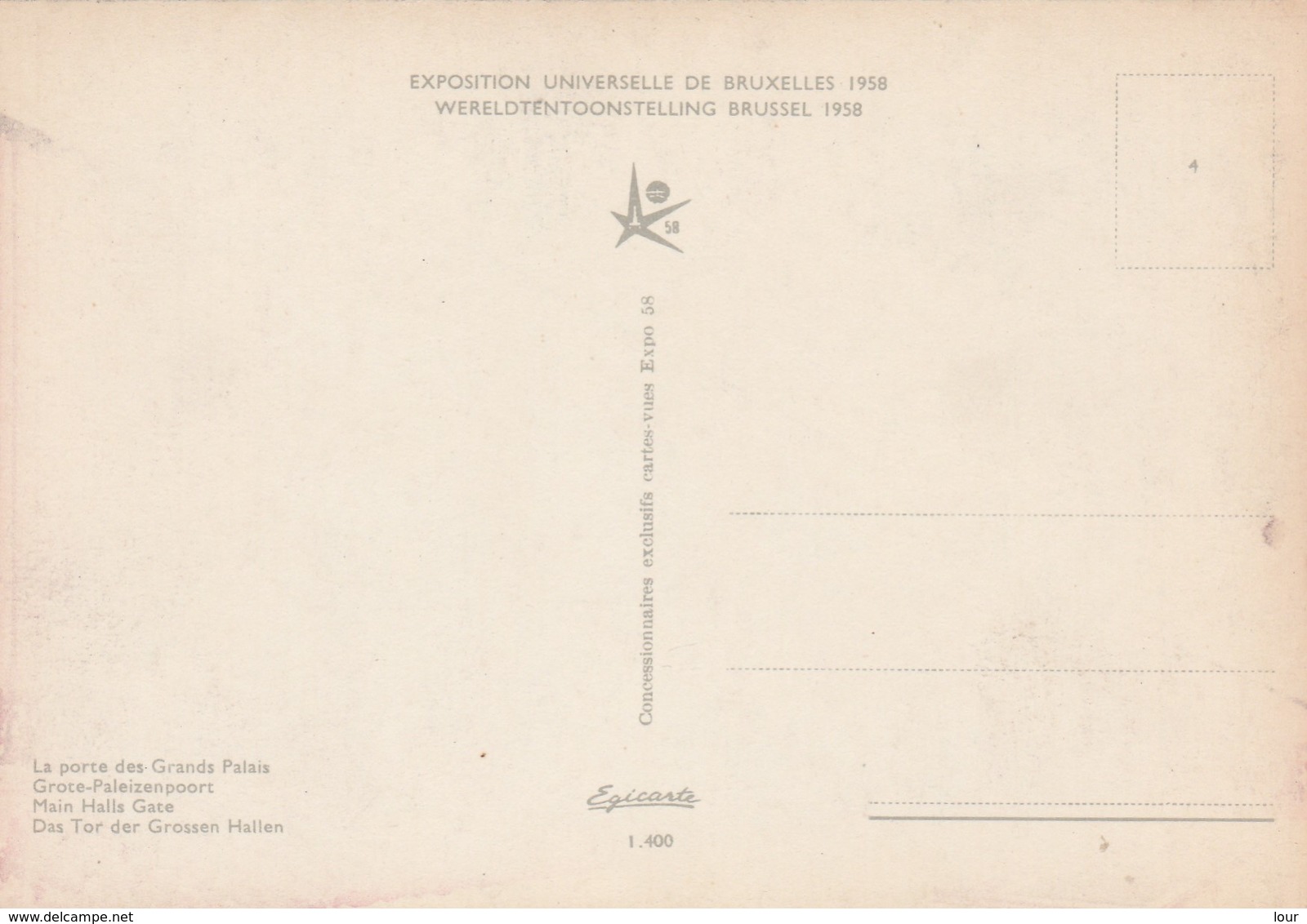 EXPO 58 - Verzamelingen & Kavels