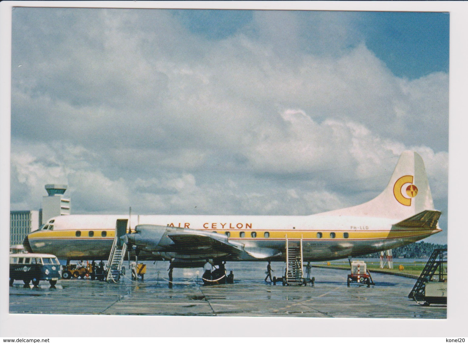 Rppc Air Ceylon (leased From KLM) Lockheed Electra L-188 Aircraft - 1919-1938