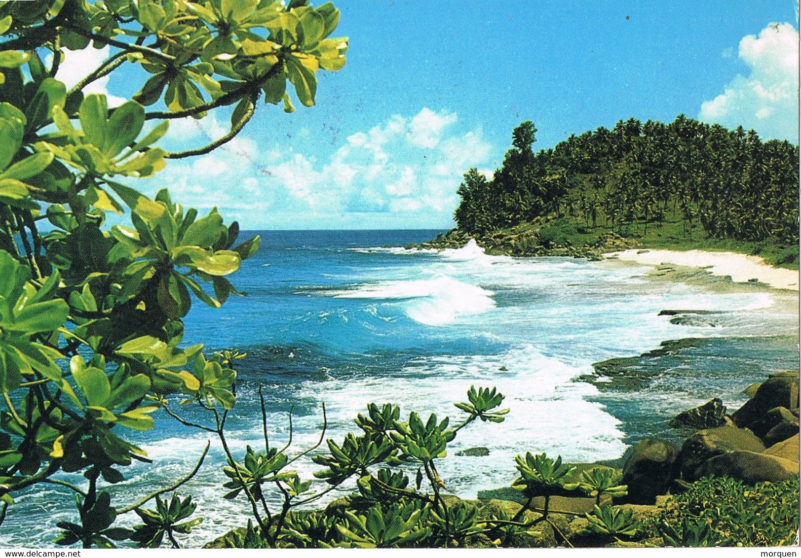 34932. Postal Aerea VICTORIA (Islas Seychelles) 1979. Vista Police Bay - Seychelles (1976-...)