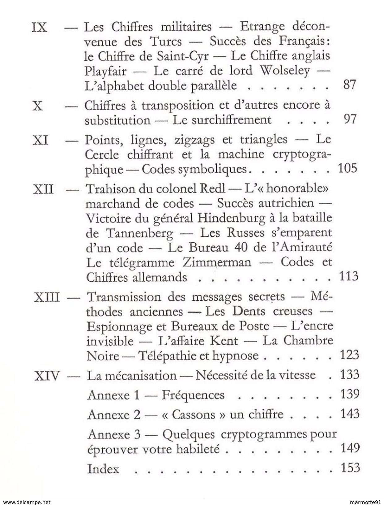 PETIT CODE DES CODES SECRETS CHIFFRE CHIFFREMENT CRYPTOGRAPHIE ESPIONNAGE RENSEIGNEMENT - Historia