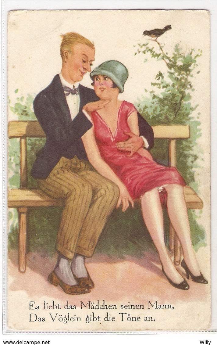 CPH 621 , OLD POSTCARD , HUMOR FANTASY , - Musées