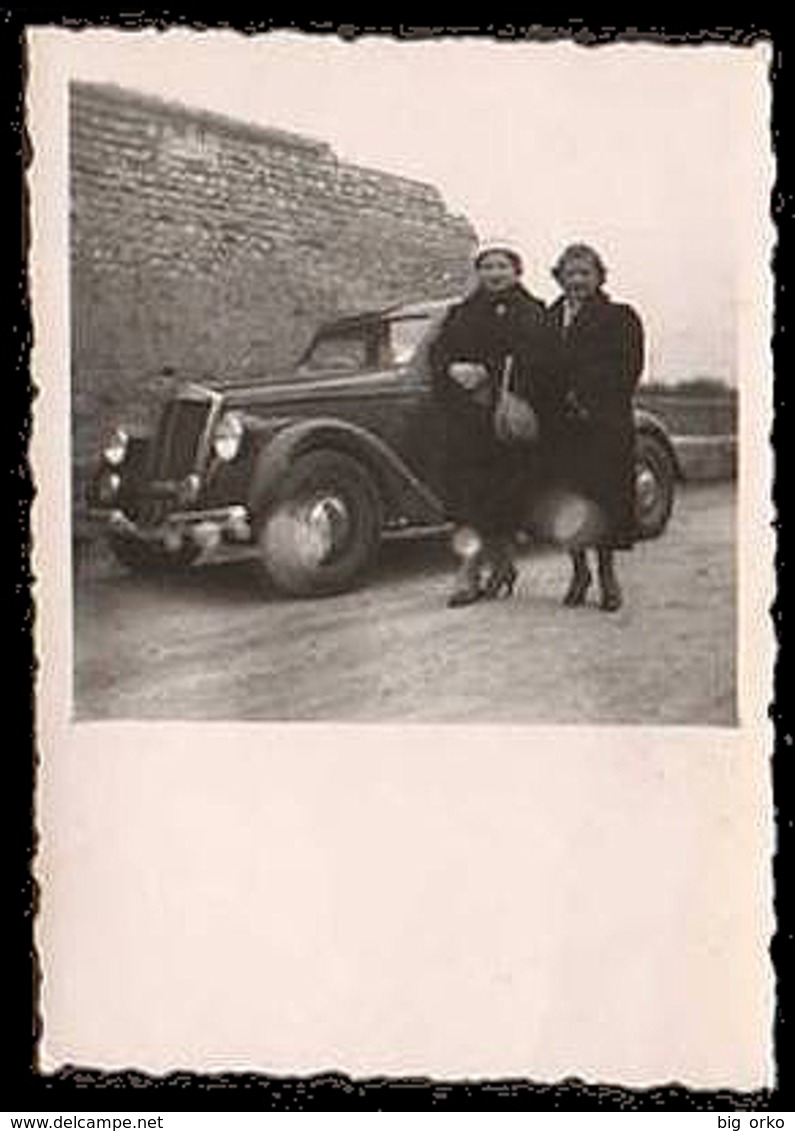 Foto Ricordo (FIAT 1100 Musetto) - Fine Anni '40 - Automobili