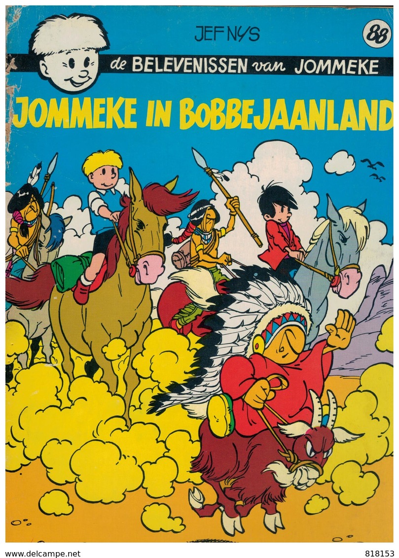 De BELEVENISSEN Van JOMMEKE    JOMMEKE IN BOBBEJAANLAND 88 JEF NYS - Jommeke