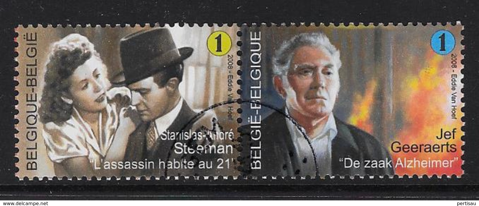 Belgische Film 2008 - Used Stamps