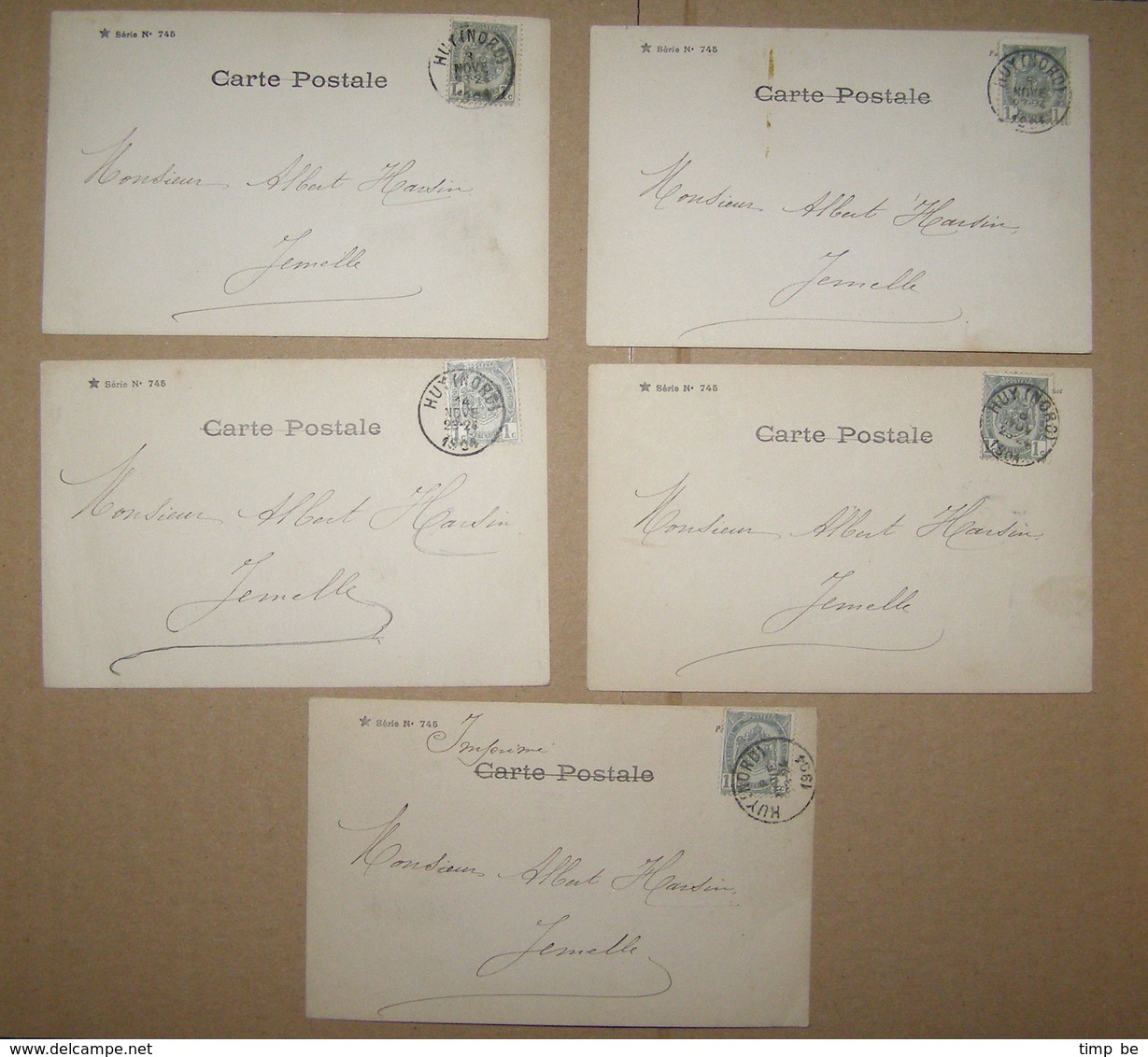 Lot De 37 Cartes Postales Début 1900 - 5 - 99 Postkaarten