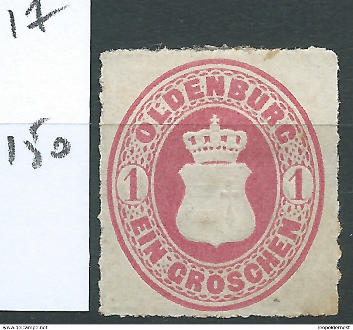 ALLEMAGNE - OLDENBOURG : N°17.  Cote 150€. - Oldenburg