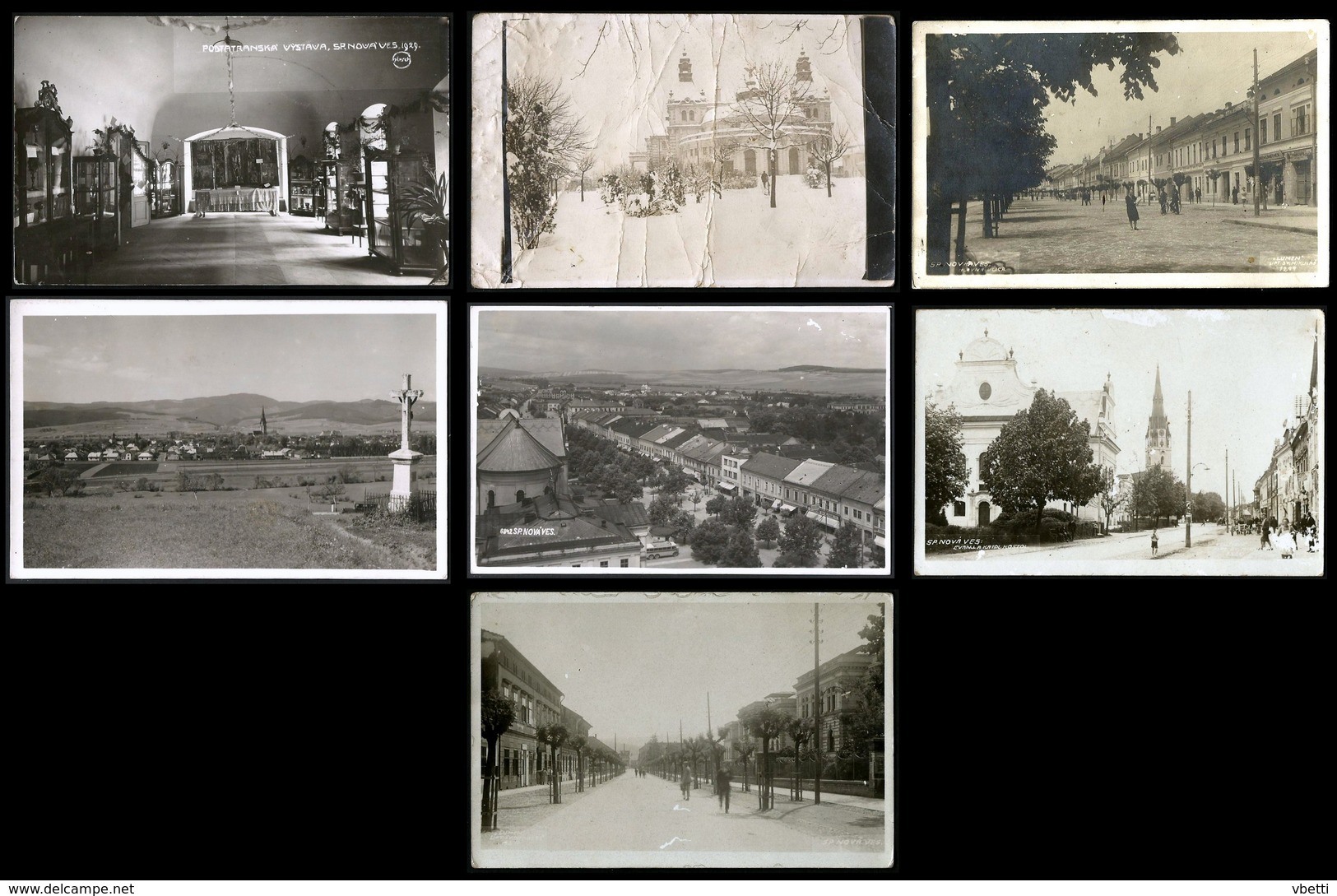 Slovakia / Hungary: Spišská Nová Ves (Igló / Zipser Neudorf), Lot Of 7 Postcards - Slovaquie