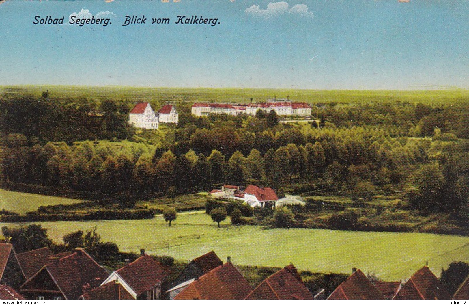 AK Solbad Segeberg - Blick Vom Kalkberg - Feldpost 1916 (45451) - Bad Segeberg